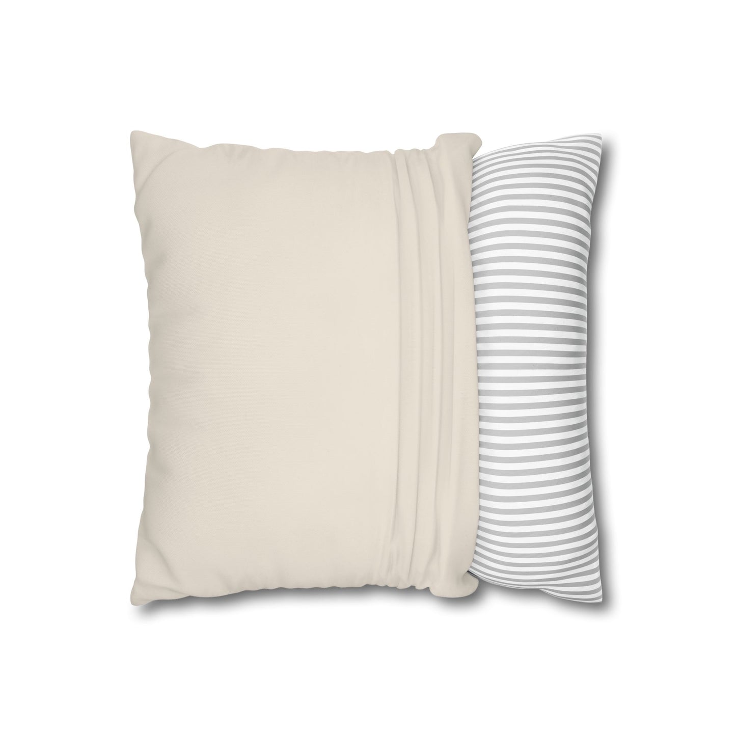 Square Poly Canvas Pillowcase "books are a uniquely transportable."