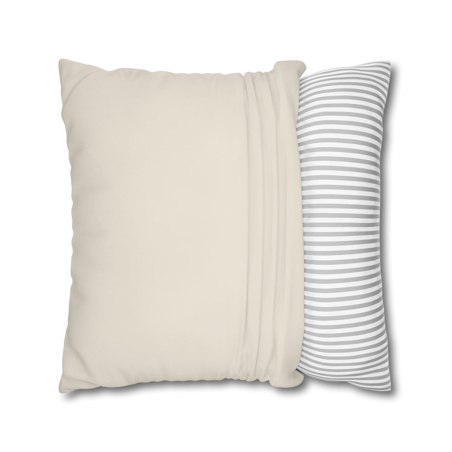 Square Poly Canvas Pillowcase "books are a uniquely transportable."