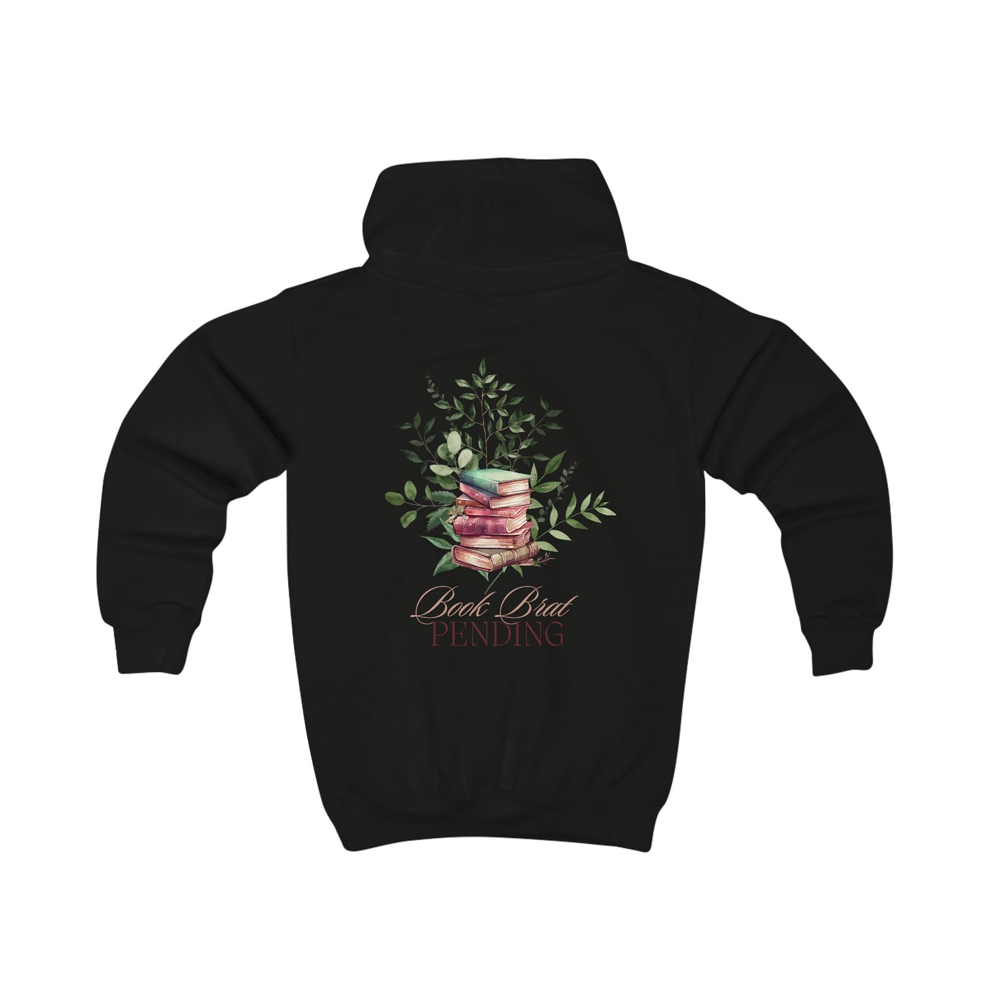 Kids Hoodie "Book Brat pending."