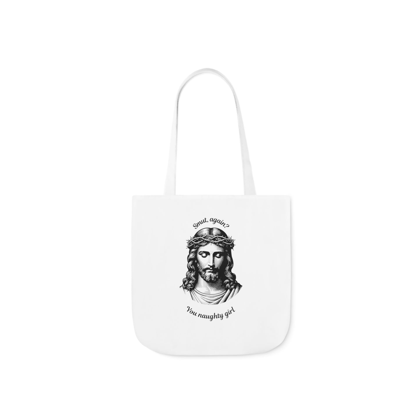 Canvas Tote Bag, 5-Color Straps "smut again."