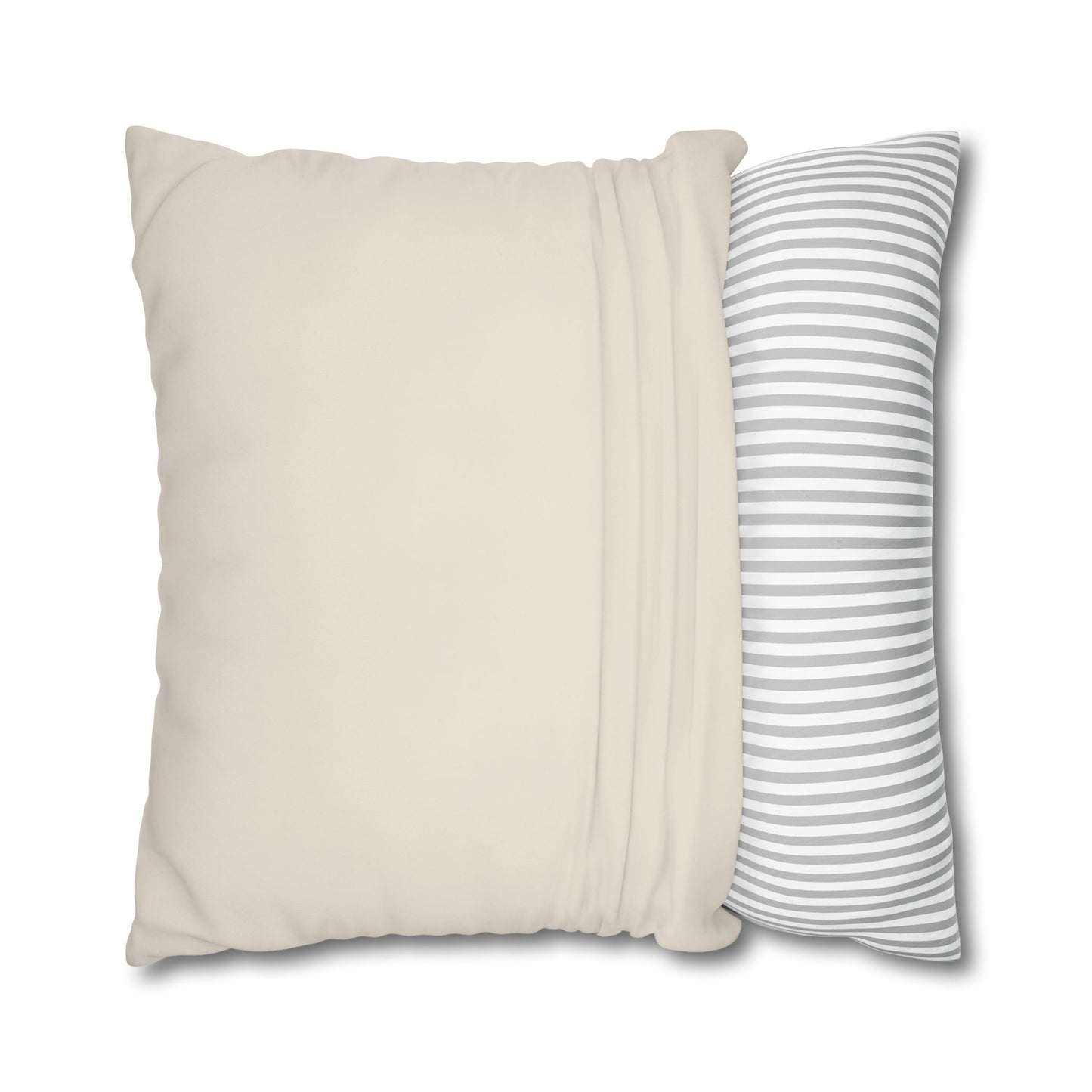 Square Poly Canvas Pillowcase "books are a uniquely transportable."