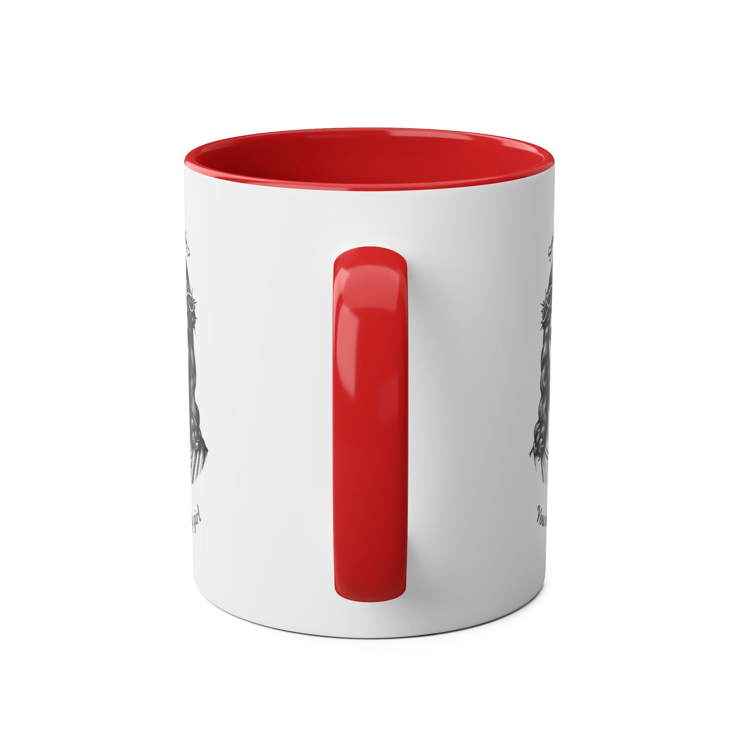 Two-Tone Coffee Mugs, 11oz "smut again? "