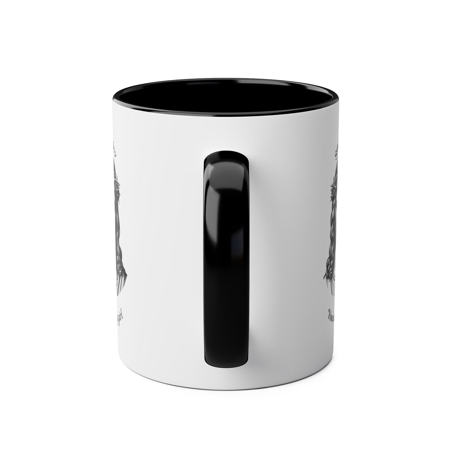 Two-Tone Coffee Mugs, 11oz "smut again? "