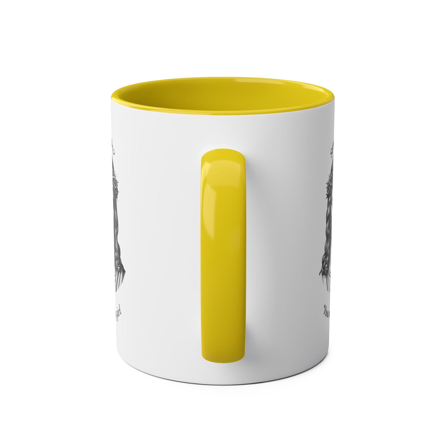 Two-Tone Coffee Mugs, 11oz "smut again? "