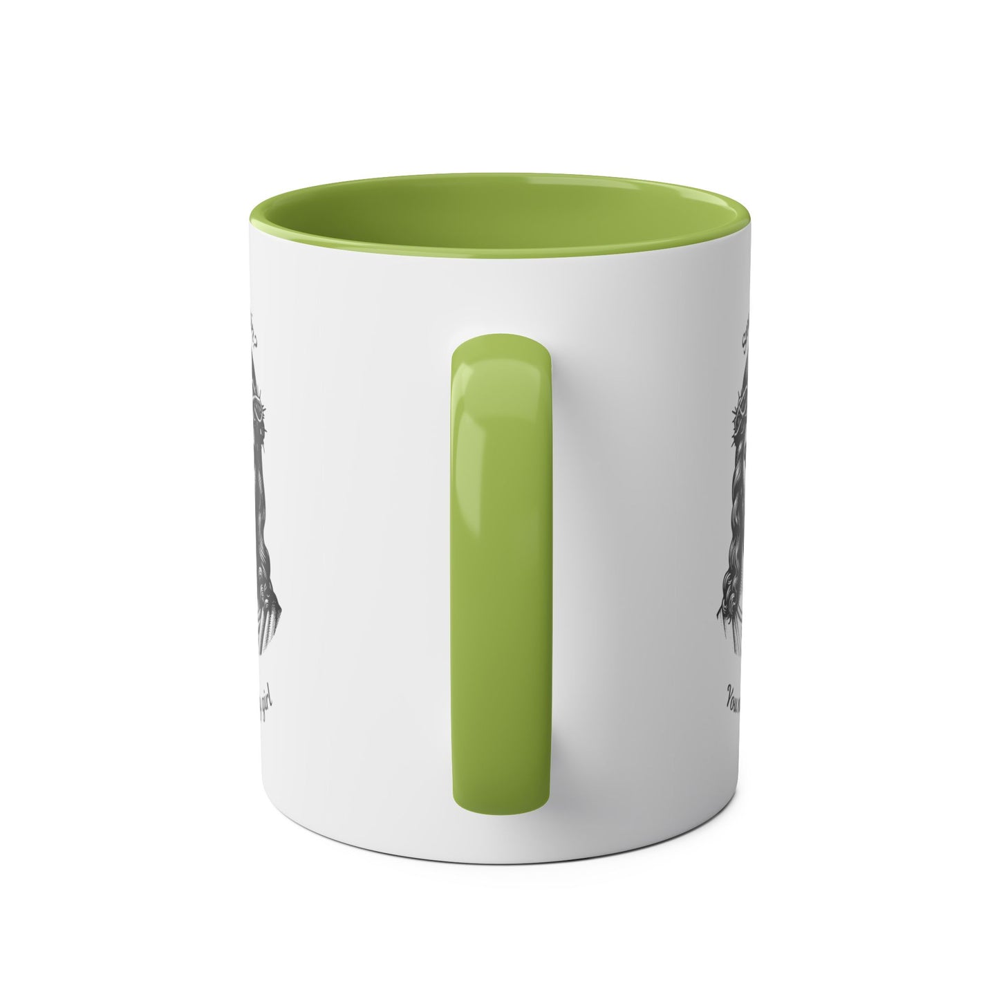 Two-Tone Coffee Mugs, 11oz "smut again? "