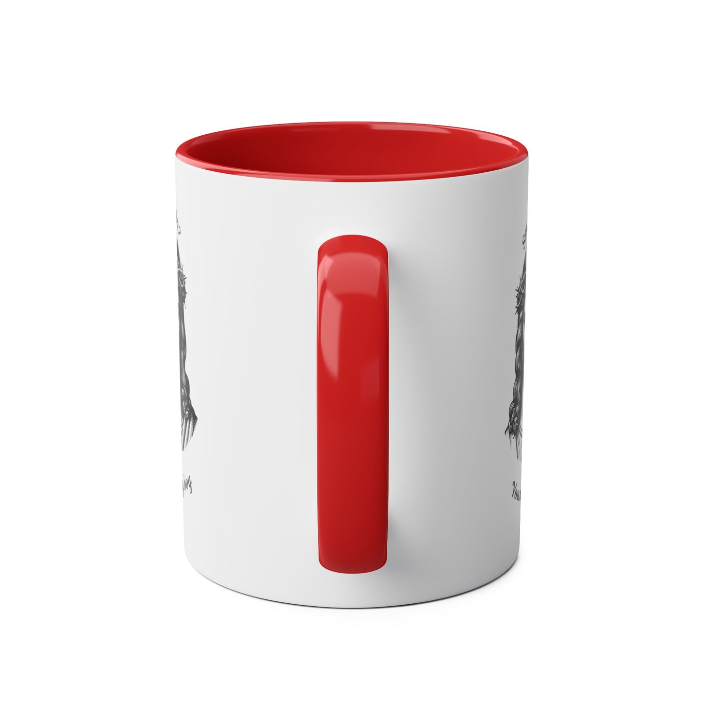 Two-Tone Coffee Mugs, 11oz "smut again, you naughty boy."